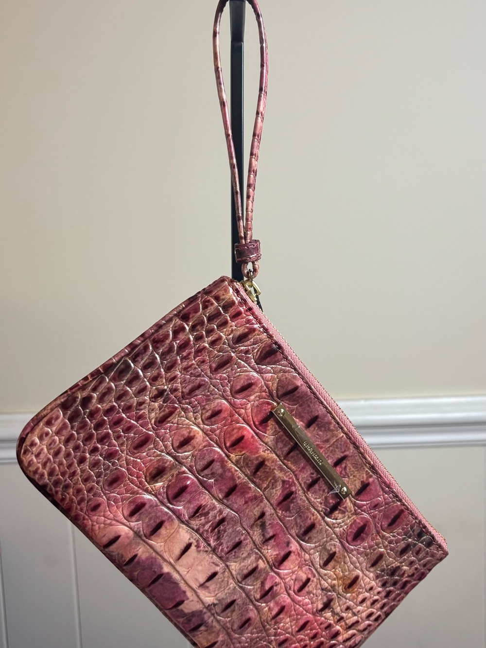 Brahmin Sally Wristlet in Wisteria